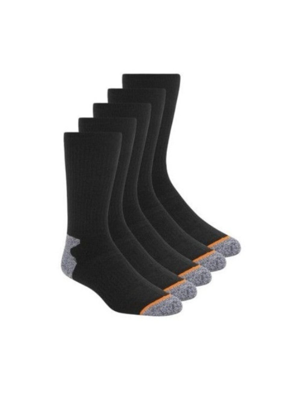 Weatherproof Vintage Men's Size 6-12 Wool Blend Crew Socks 5 Pairs  F1038